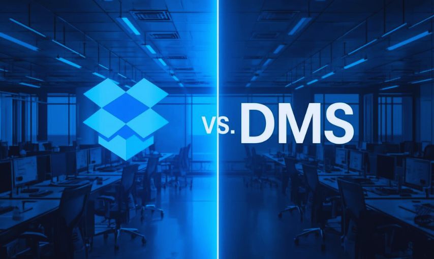Dropbox vs DMS: Which Is Better for Document Control?