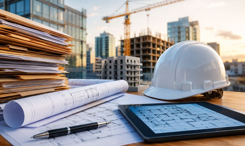 USA Real Estate & Construction Firms: How to Manage Contracts, Permits, and Blueprints Without the Chaos
